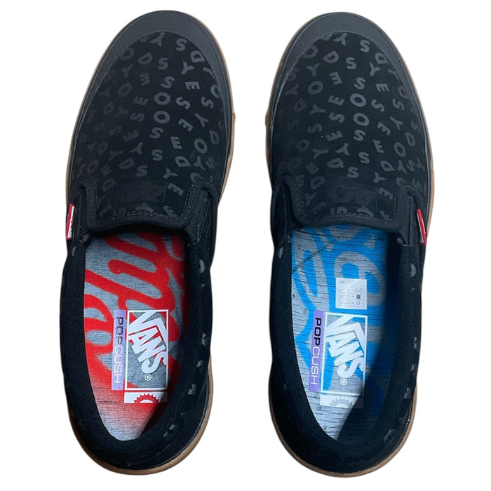 Vans X Odyssey Slip On Pro Shoes (Black / Gum)