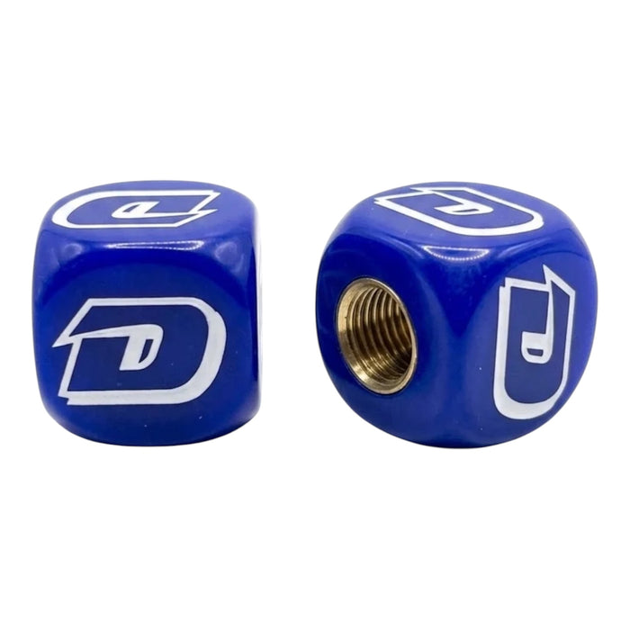 Dyno D-Logo Dice Valve Caps