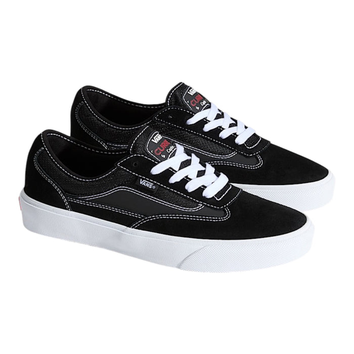 Vans Curren Caples Shoes ( Black / White )