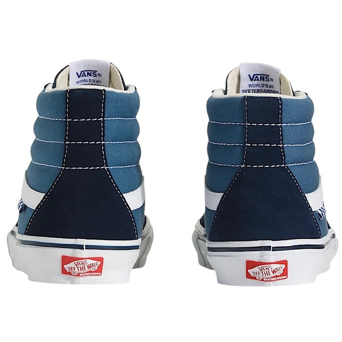 VANS Sk8-Hi Pro ネイビー Vans Sk8-Hi Pro Shoes (Navy / White) — Albe's BMX
