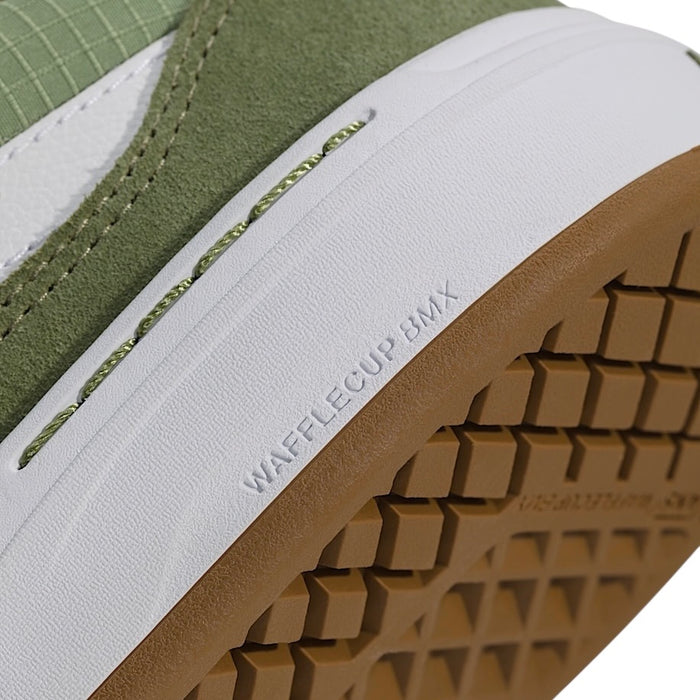Vans BMX Proof Wafflecup Shoe (Olive / White)