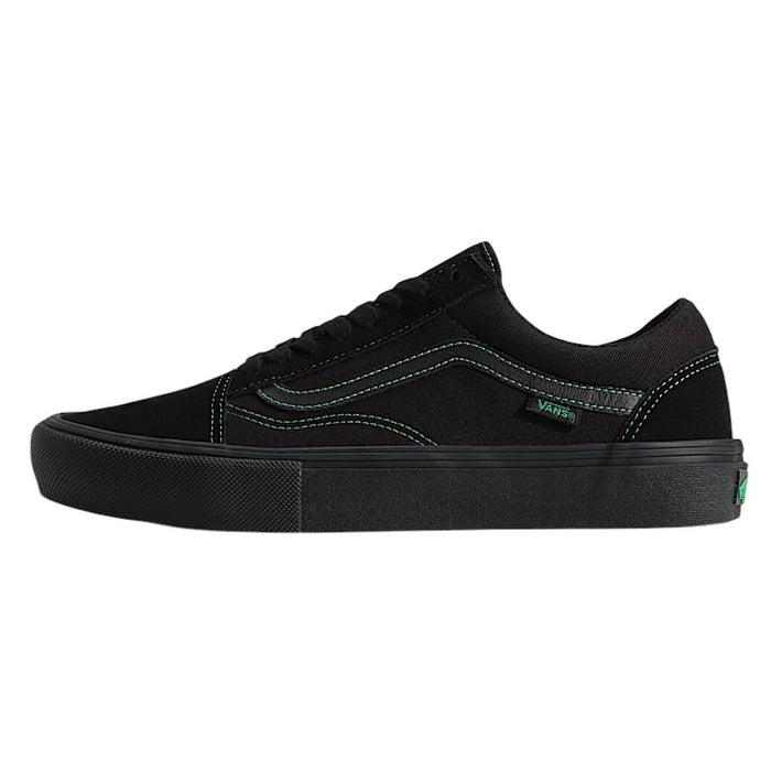 Vans Old Skool Pro Shoes (Black / Green)