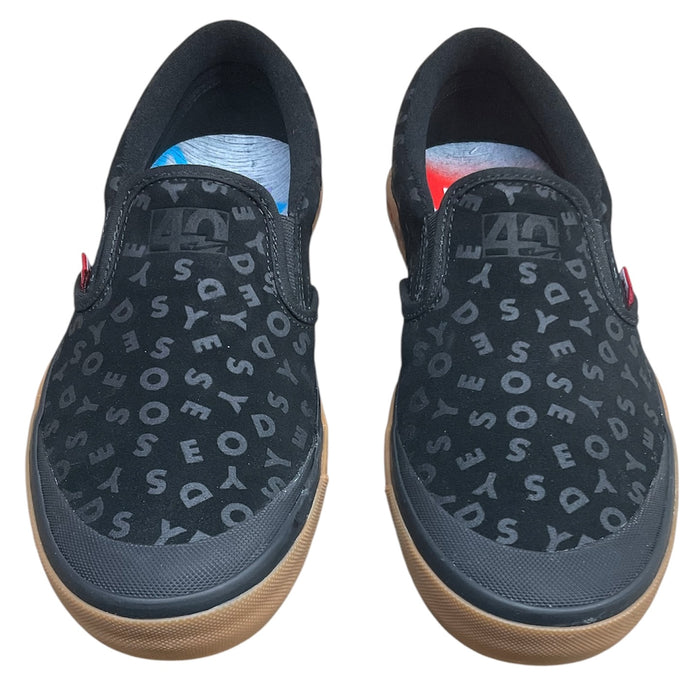 Vans X Odyssey Slip On Pro Shoes (Black / Gum)