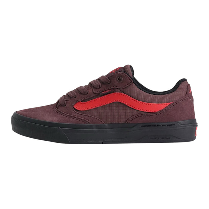 Vans BMX Proof Wafflecup Shoes (Brown / Rio Red / Black)