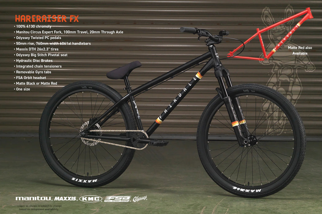 Fairdale Hareraiser FX Dirt Jump Bike | Albe's BMX Fairdale Hareraiser FX Dirt Jump Bike | Albe's BMX