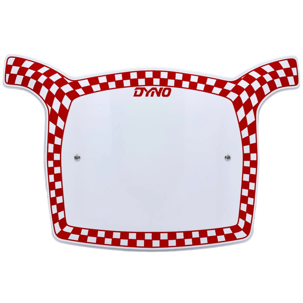 Dyno D-1 Stadium Checker Number Plate