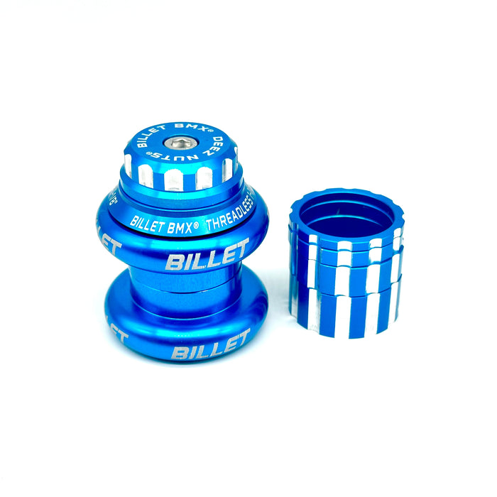 BILLET BMX DEEZ NUTS 12 POINT THREADLESS HEADSET KIT 1-1/8