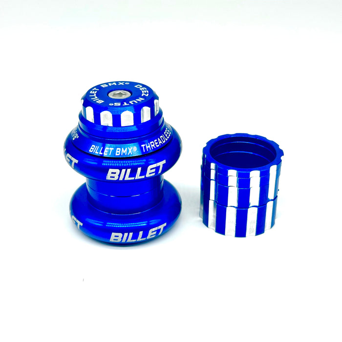 BILLET BMX DEEZ NUTS 12 POINT THREADLESS HEADSET KIT 1-1/8