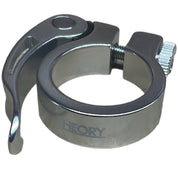 Theory Quickie QR  Seat Clamp Silver / (28.6mm) Fits: 25.4mm Post