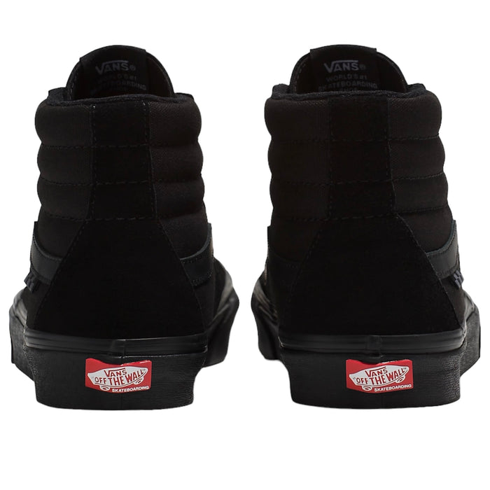 VANS SK8-HI PRO SHOES (Black / Black)