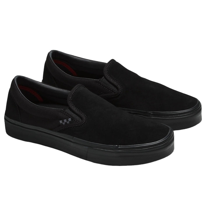 Vans Slip-On Pro Shoes ( Black / Black ) — Albe's BMX Vans Slip-On Pro Shoes ( Black / Black ) — Albe's BMX
