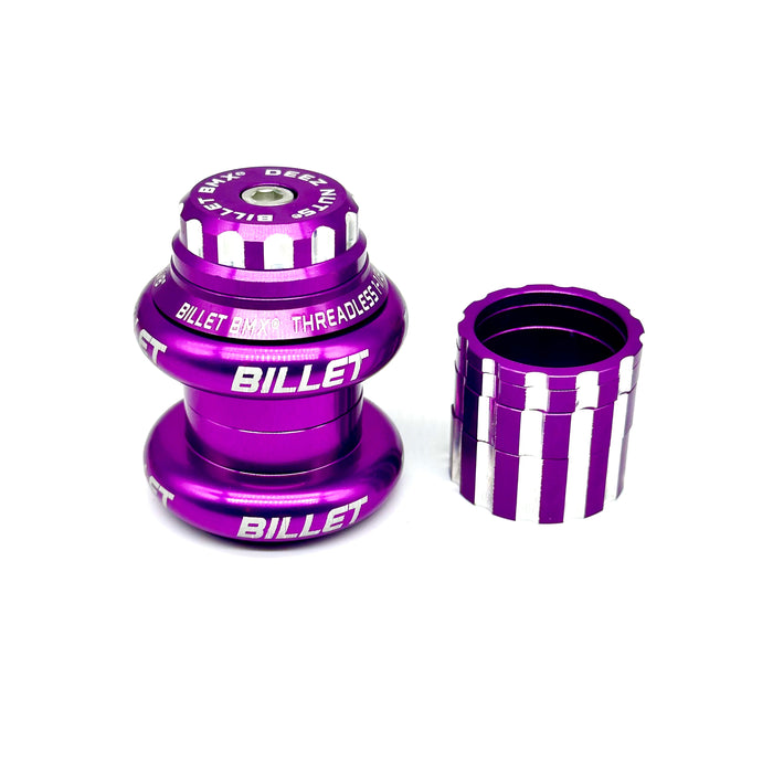 BILLET BMX DEEZ NUTS 12 POINT THREADLESS HEADSET KIT 1-1/8