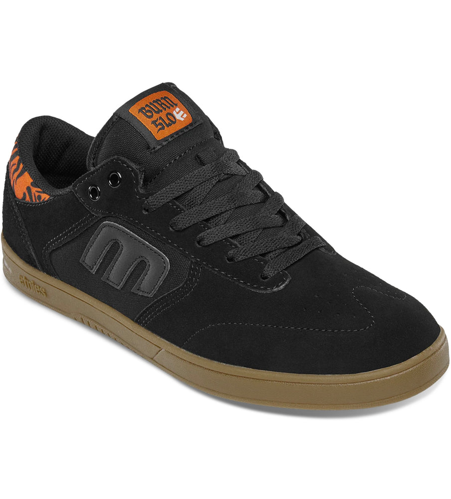 Etnies x Burn Slow Windrow Shoes (Black / Orange)