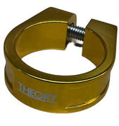 Theory Trusty Seat Clamp Gold / (34.9mm) Fits: 31.6mm (Depending On Frame)