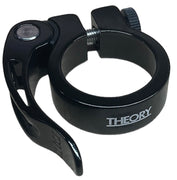 Theory Quickie QR  Seat Clamp Black / (31.8mm) Fits: 27.2mm Post