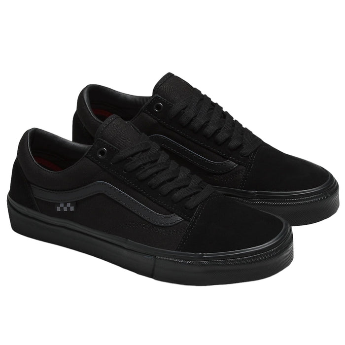 Vans Old Skool Pro Shoes (Black Black) - Main Image