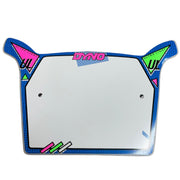 Dyno UL Number Plate White / Blue