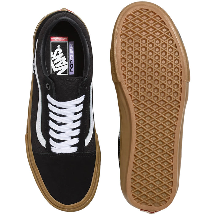 Vans Old Skool Pro Shoes (Black / Gum)