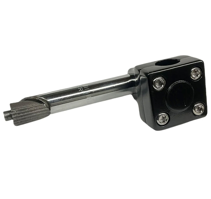 OLD SCHOOL BMX 4 BOLT HANDLEBAR STEM CHROME 21.1mm MADE IN 80's VERY LOW PRICE OLD SCHOOL BMX 4 BOLT HANDLEBAR STEM CHROME 21.1mm MADE IN 80's VERY LOW PRICE