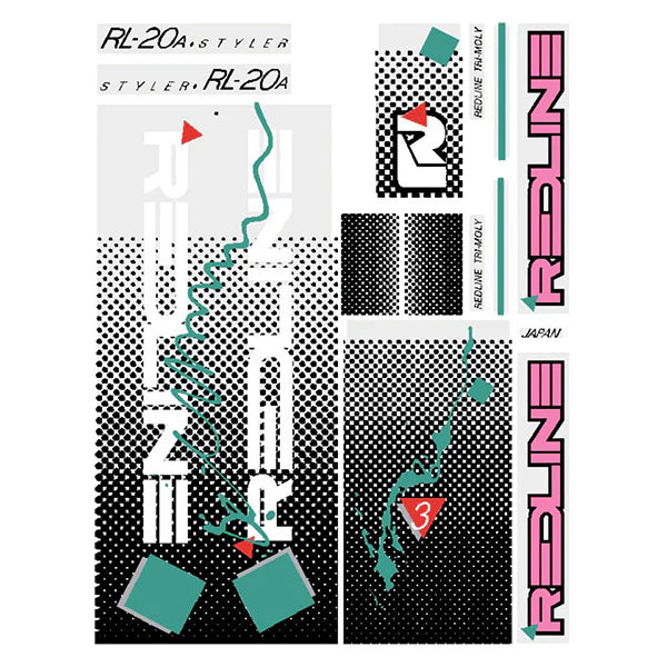 1986 Redline RL-20A Decal Set