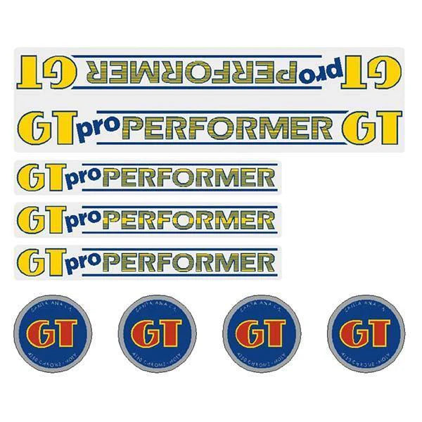1985 GT Pro Performer Decal Set (JAPAN) — Albe's BMX