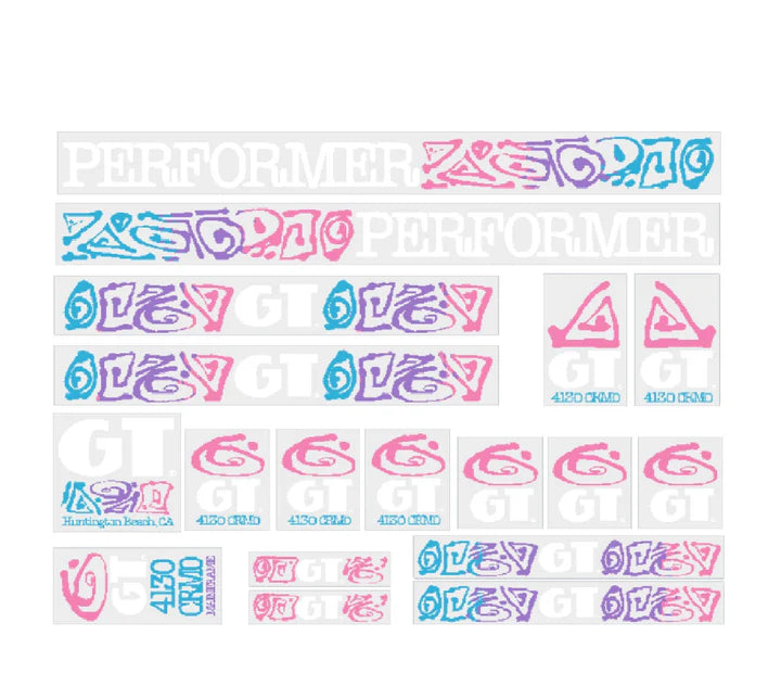 1989 GT Performer Decal Set