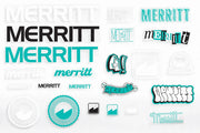 Merritt Sticker Pack Teal Pack