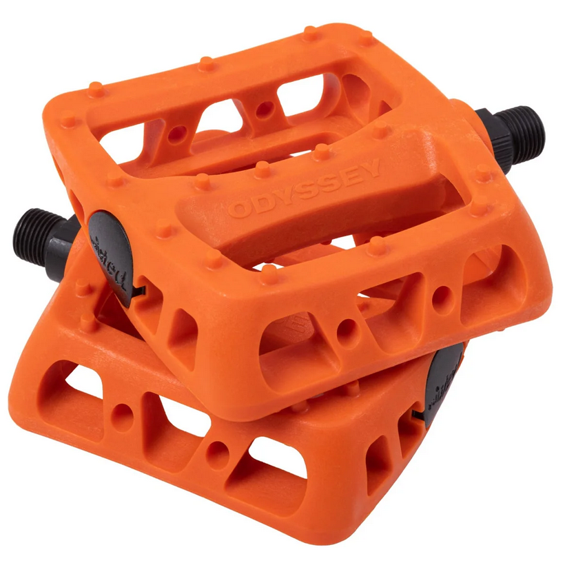 Paire de Pédales Plates Odyssey Twisted Pro PC Rouge