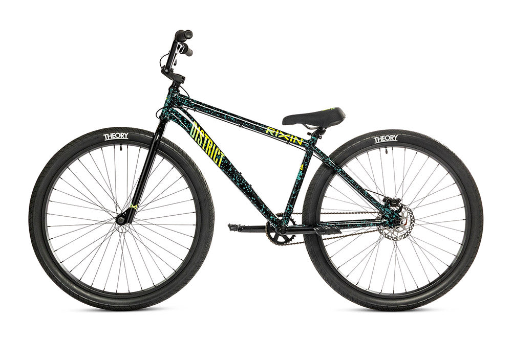 Rixin District 29" Bike Teal Rain - left side