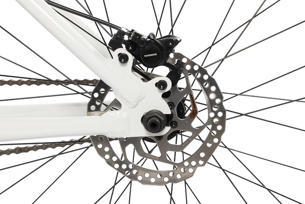 Rixin District 29" Bike - Shimano rear disc brake detail