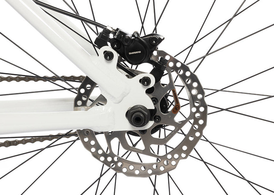 Rixin District 29" Bike - Shimano rear disc brake detail