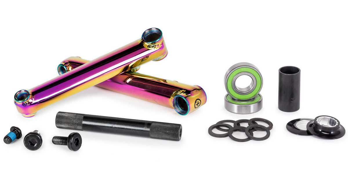 BMX クランク SALT Pro48 Crank Salt Plus Pro 48 3-Piece BMX Cranks | SkatePro