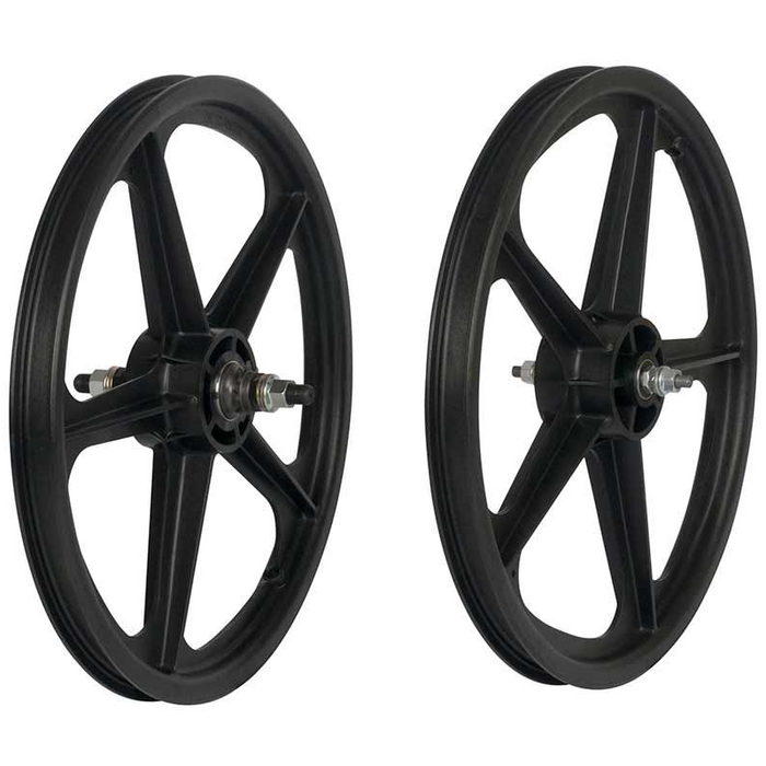 Skyway Tuff Wheel II Mag 20 inch Cassette Wheelset Albe's BMX Online
