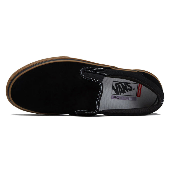 Vans Slip-On Pro Shoes ( Black / Gum / White )
