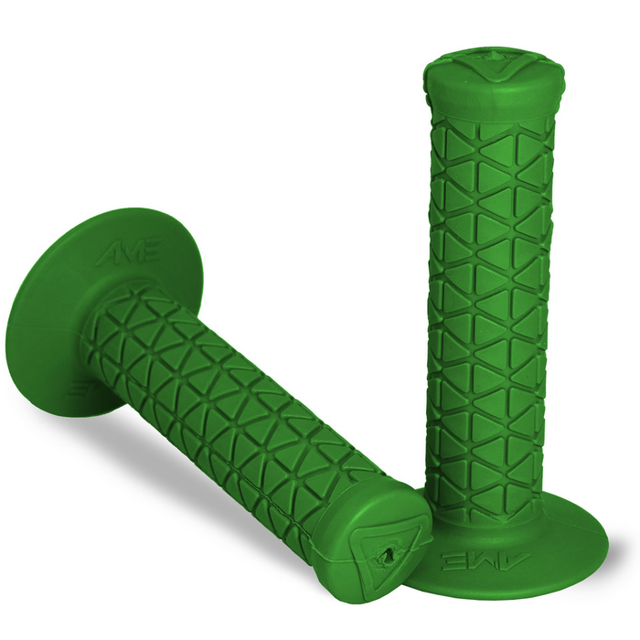 AME TRI Grips 'Flangeless' – Old School BMX – Trasparenti: Bianco, Verde, Viola, Arancione