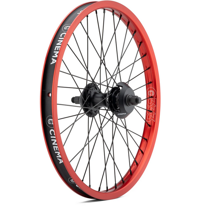 Cinema ZX V2 Rear Cassette BMX Wheel w/Guards at Albe's BMX Bike Cinema ZX V2 Rear Cassette BMX Wheel w/Guards at Albe's BMX Bike