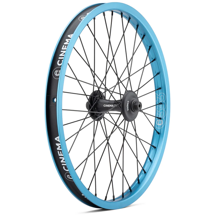 Cinema ZX V2 front BMX Wheel at Albe's BMX Bike Shop Online Cinema ZX V2 front BMX Wheel at Albe's BMX Bike Shop Online