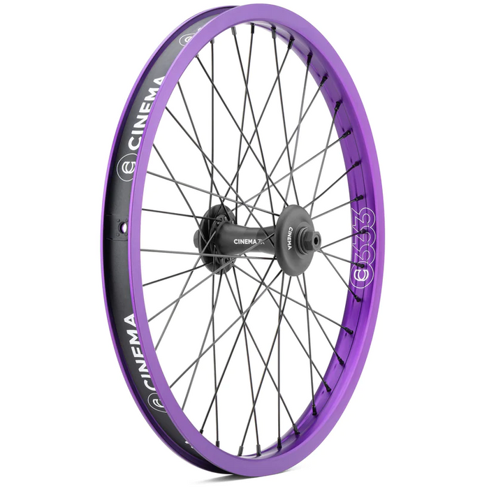 Cinema ZX V2 front BMX Wheel at Albe's BMX Bike Shop Online Cinema ZX V2 front BMX Wheel at Albe's BMX Bike Shop Online