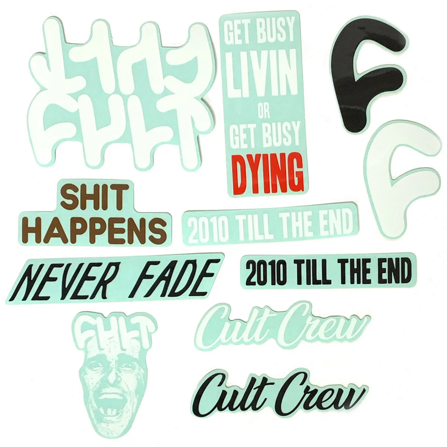 Cult Sticker Pack — Albe's BMX