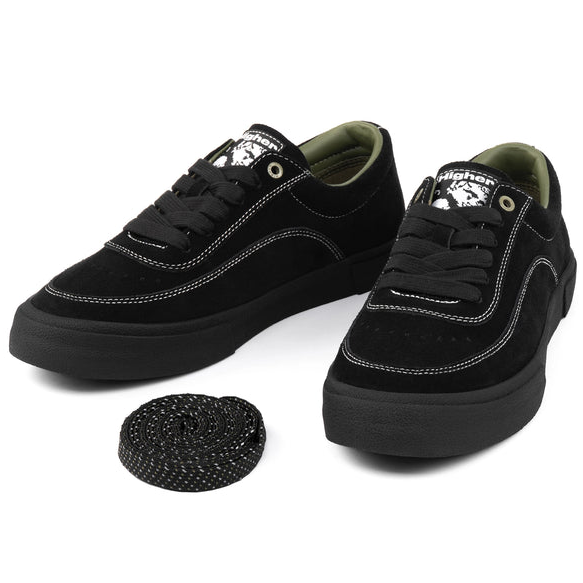 Higher Crypt Suede Shoes (Black)
