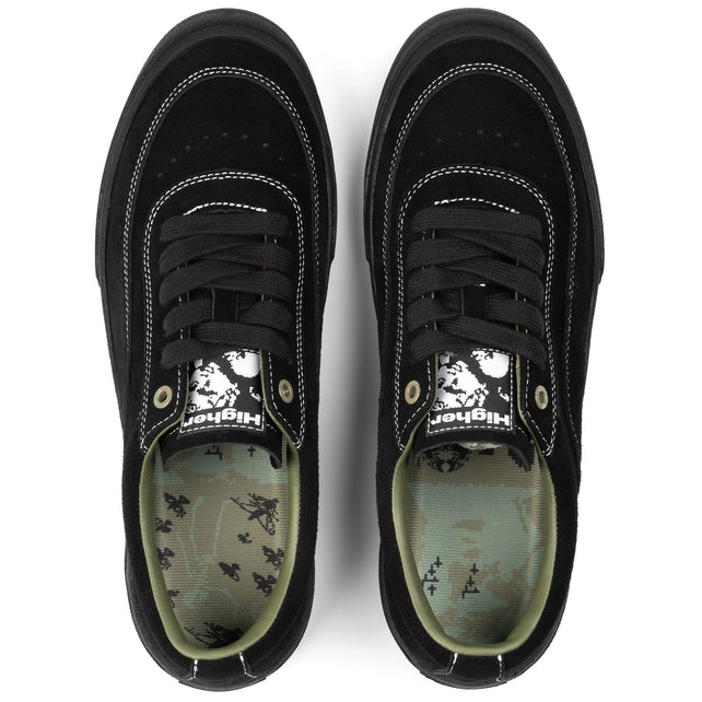 Higher Crypt Suede Shoes (Black)