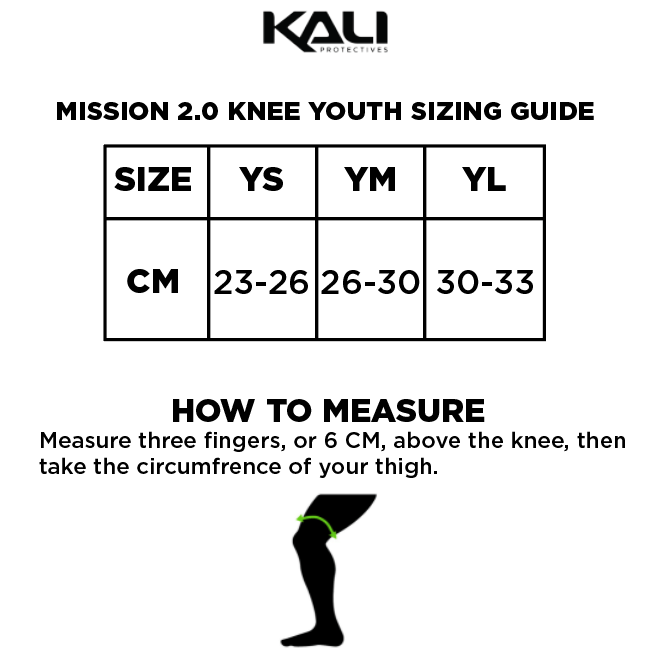 Kali Mission 2.0 Youth Knee Guards