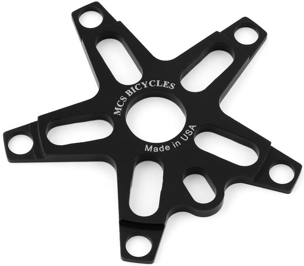 mcs bicycles bmx 5-Bolt Alloy Spider V2 — Albe's union jack Coming Soon Color:Black/Olive