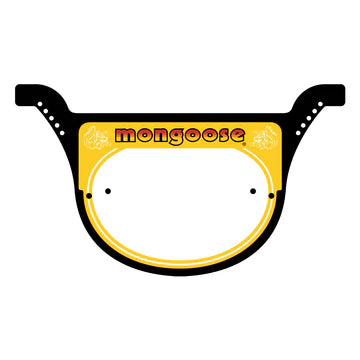 Mongoose Pro Number Plate