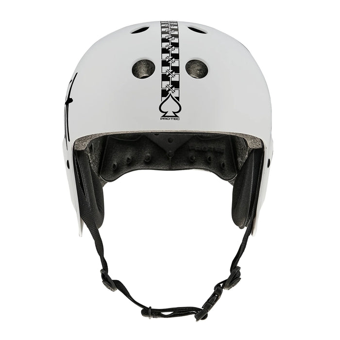 Pro-Tec Full Cut Certified Fit Checkered Matte Light Grey