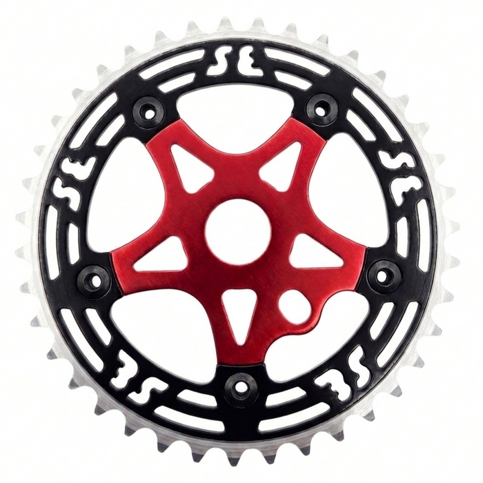 S.E Bikes Alloy Chainring and Spider