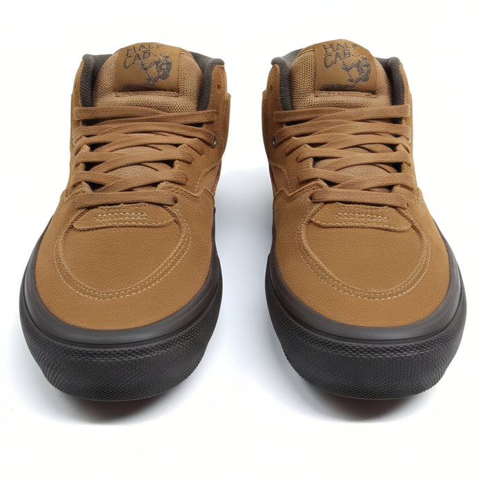 Vans Skate Half Cab Shoes (Golden Brown / Gum)