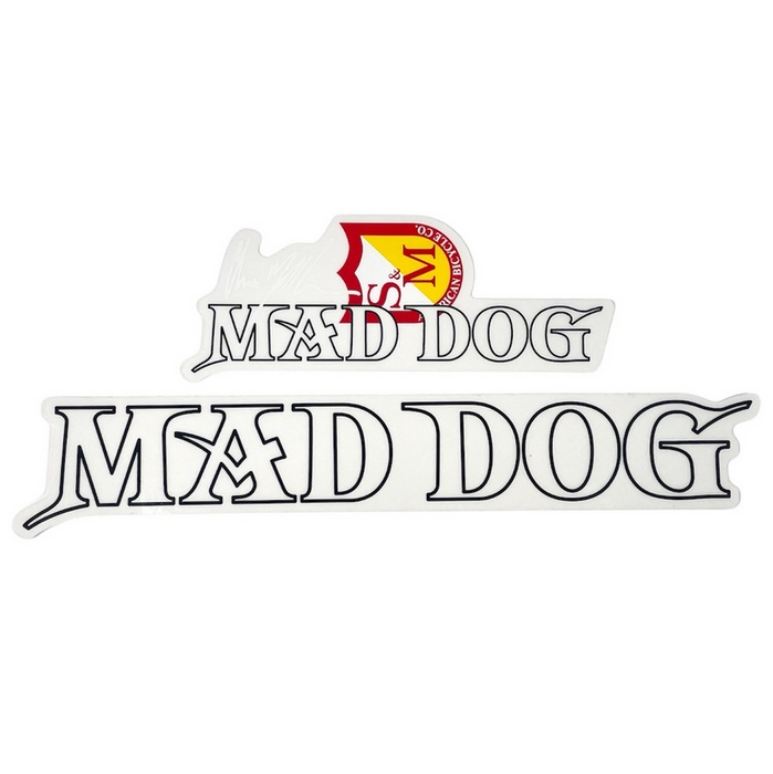 S&M Mad Dog Frame Stickers