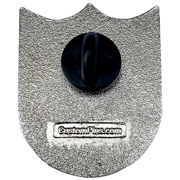 S&M Shield Enamel Pin — Albe's BMX