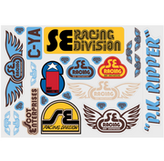 SE Racing Old School Sticker Set Stickers!